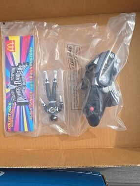 Vintage 1995 McDonalds Happy Meal Mighty Morphin Power Rangers Black Figure
